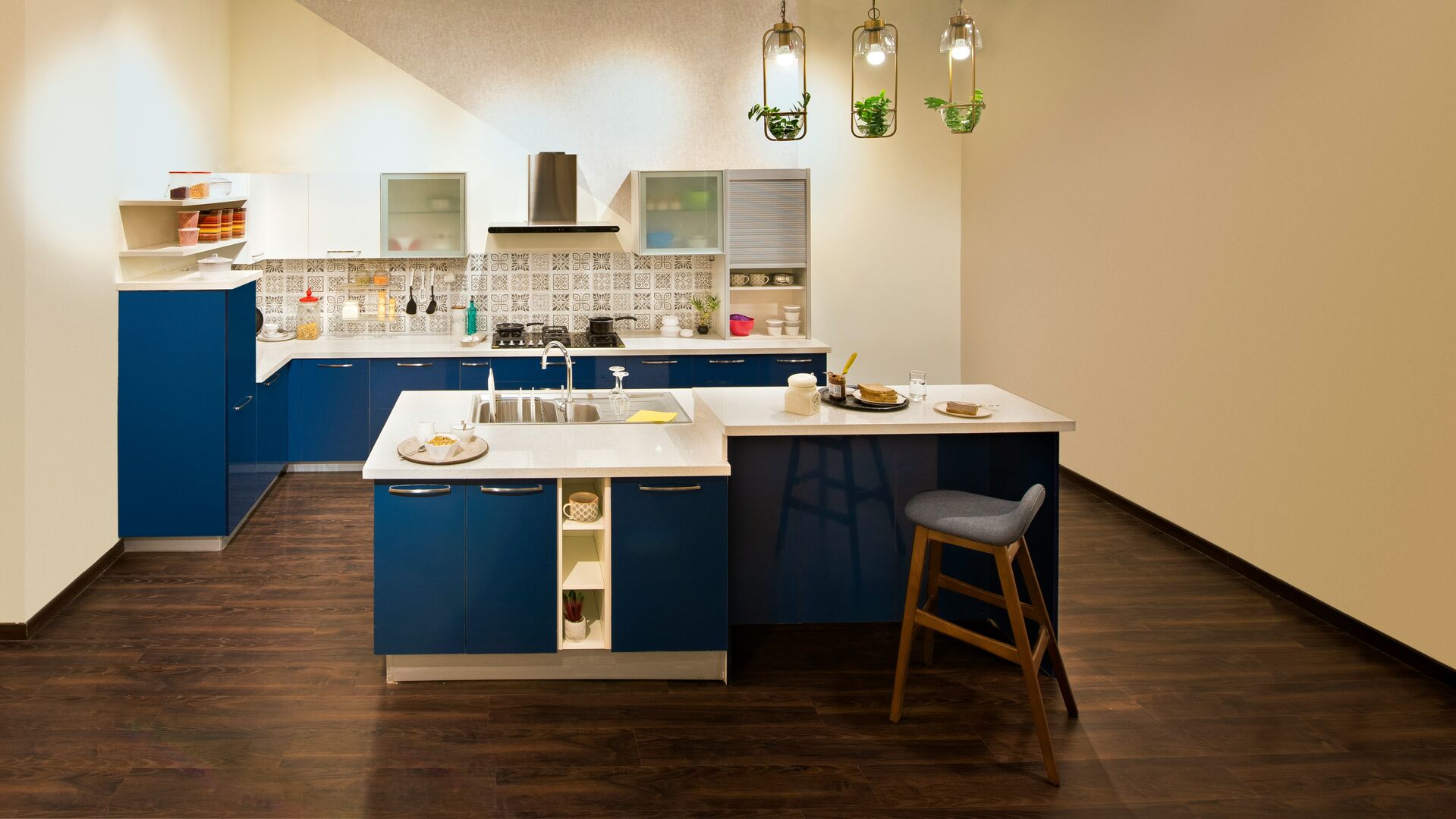 An expert installing new tile flooring in a home.